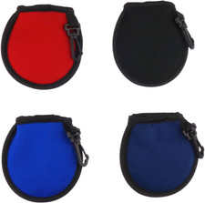 4 Pack Portable Pocket Golf Ball Washer Golf Ball Cleaner Pouch