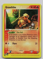 Pokemon TCG Growlithe 65/100 EX Sandstorm LP on eBay