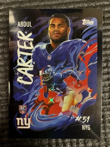 2025 Topps Chrome Abdul Carter Base (RAW)