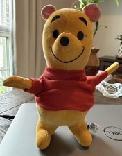 Walt Disney Winnie the Pooh GUND Plush Stuffed Animal Made in Japan 1964 Vintage