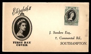 Mayfairstamps Trinidad and Tobago FDC Queen Elizabeth II Coronation First Day Co