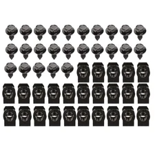 50pc Kit Fender Body Bolts & U Nuts 5/16-18 x 7/8" x 3/4" Washer 1/2" Hex Head