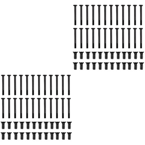 60Pcs Computer Case Fan Screws Long Short Screws Set for Easy Installation - 第 10/10 張圖片
