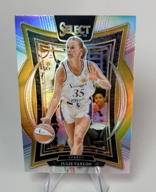 2025 Select WNBA Julie Vanloo #21 Silver Prizm Concourse Sparks 🔥