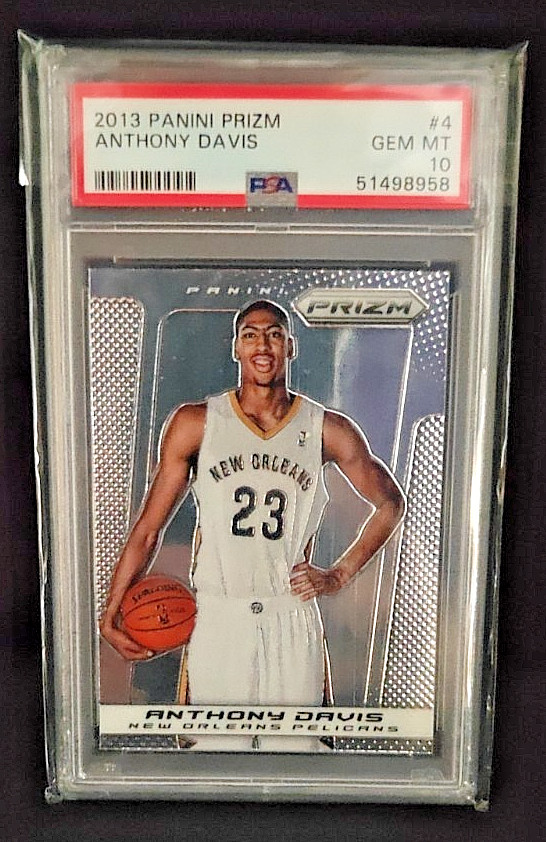 2013-14 Panini Prizm - Anthony Davis #4 PSA 10 Gem Mint 2nd Year