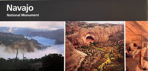 NAVAJO MONUMENT - Arizona NATIONAL PARK SERVICE UNIGRID BROCHURE/MAP