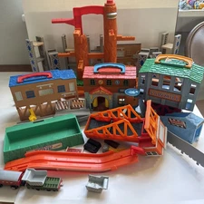 Thomas the Train Take Along n Play LOT Diecast Train Ramps Tracks & Play Sets