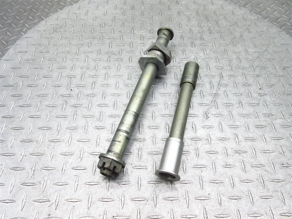 03-04 Suzuki GSXR 1000 GSXR1000 2004 lote eje delantero trasero perno fabricante original Foto 2 de 4