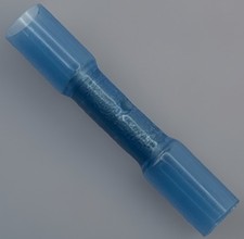  100 16-14 Wire Seal-A-Crimp   heavy duty butt connector heat shrink blue