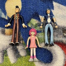 LazyTown Bendy Figure Toy Lot Set 2008 Rare S...