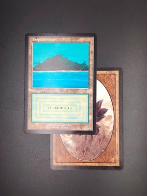 MTG - Tropical Island - Magic Card - High Quality