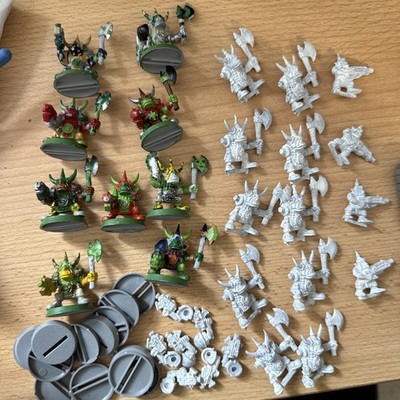 Space Ork Goff Boyz Squad - bemalt Warhammer 40K und Gretchin 