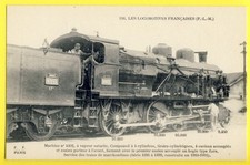 CPA France TRAIN de Marchandise LOCOMOTIVE Réseau PARIS à LYON a la MÉDITERRANÉE