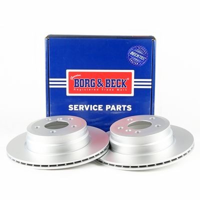 BORG & BECK BBD4726 Brake Disc Rear 320mm Outer Diameter Fits BMW X5 X6