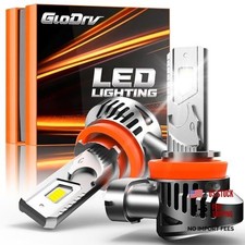 H 11 Light Bulbs for Cars, 6500K Cool White 95,000 LM 1500 Ultra H11/H8/H9