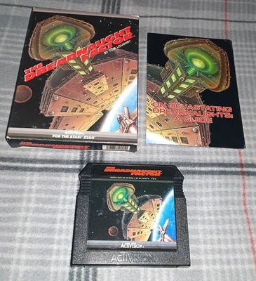 Vintage Boxed Atari 5200 game The Dreadnaught Factor Tested & Working CIB 