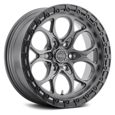 WELD Off-Road LEDGE SIX W107 Wheel 20x10 (-18, 6x139.7) Gunmetal Single Rim
