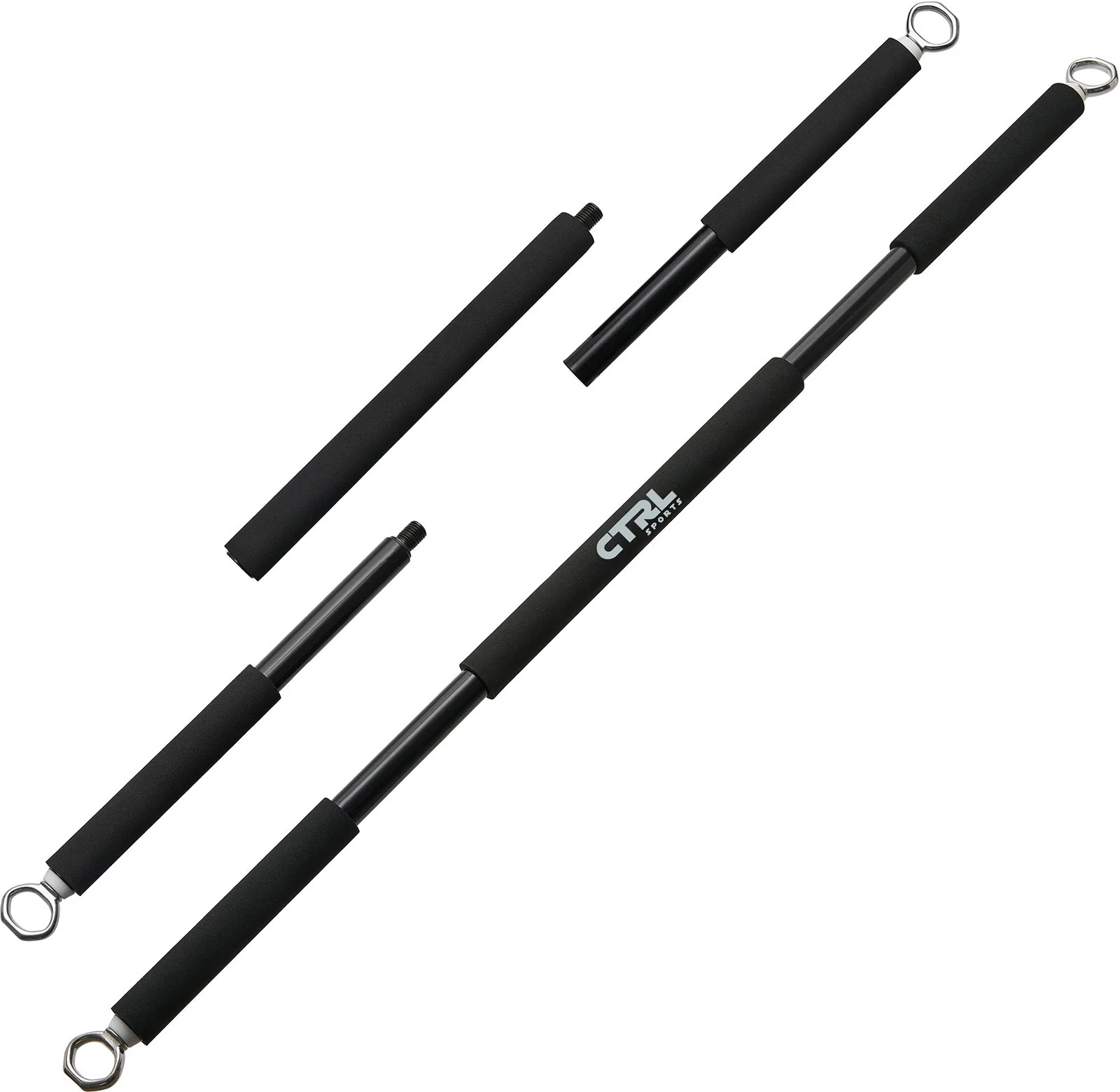 Resistance Band Bar for Fitness – Workout Bar for Exercise, Squat, Biceps, Tr...