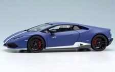 1/43 Lamborghini Huracan LP610-4 Avio 2016 Matte Blue White Stripe