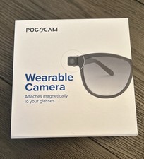 PogoCam Wearable Eye Glass Camera Photos HD Video Attaches Magnetically