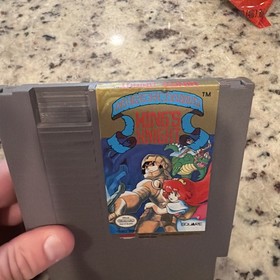 King's Knight Nintendo Entertainment System NES 1989 Authentic Game Cartridge