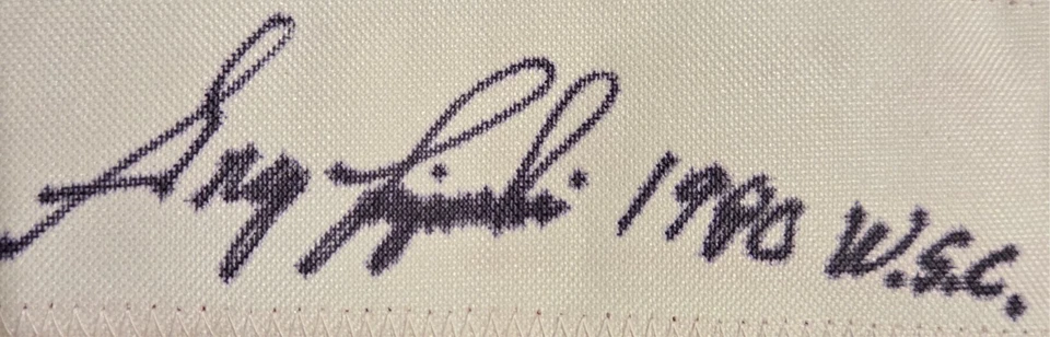 Phillies – Greg Luzinski - #19 Signed Jersey – “1980 W.S.C” – PSA Certified - Image 2 of 4