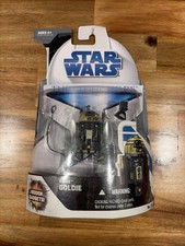 Star Wars The Clone Wars R3-S6 Goldie No.23 Action Figure Hasbro NEW