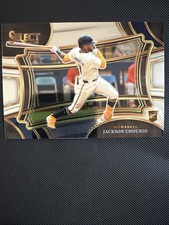 Jackson Chourio #2 Select Diamond Level MLB Baseball 2024 Milwaukee Brewers RC