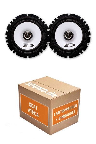 Lautsprecher Boxen Heck Alpine SXE-1725 FüR Seat Ateca Typ 5FP, KH7 2X Tief-Mitt-image