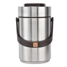 304 Edelstahl 2.3L Große Kapazität Vakuum-Isolierung Lunch Box 3 L E