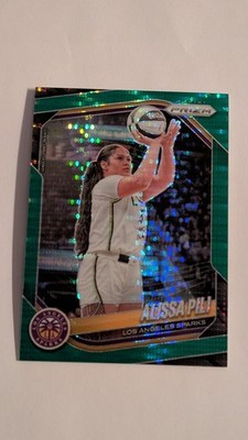 Alissa Pili 2025 WNBA Panini Prizm #78 /25 Green Pulsar