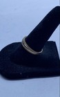 14K Yellow Gold Diamond Wedding Band Milgrain Channel Set Ring Size 6.25 3g — photo 2