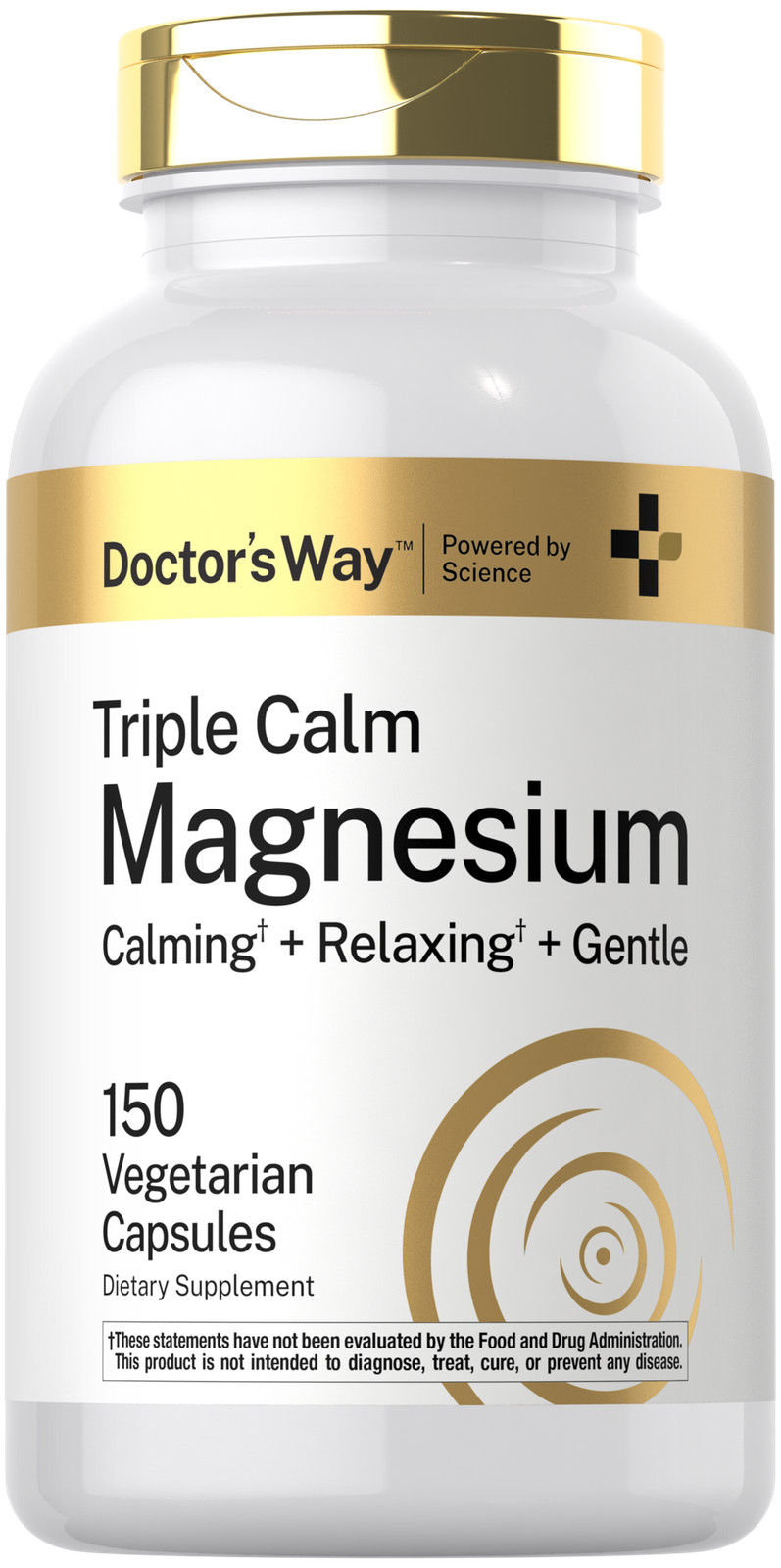 Комплекс магния | 150 капсул | Цитрат, глицинат и малат | от Doctors Wa