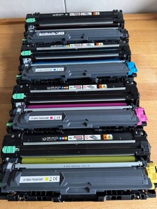 Toner Brother Drucker TN 241, 4 Kartuschen C,M,Y,K, komplett mit Trommel