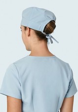 Mandala Contemporary Scrub Cap In Limited Edition Powder Blue - Unisex One Size