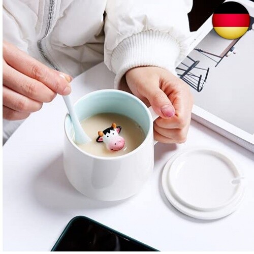 Arawat Igel Tasse Geschenk Lustige Kaffeetasse 3d Tier Tasse Keramik Cute 350 - Bild 6 von 7