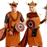 Viking Fancy Dress Adults Medieval Book Week Historical Ladies Mens Costume Viking Fancy Dress Adults Medieval Book Week Historical Ladies Mens Costume