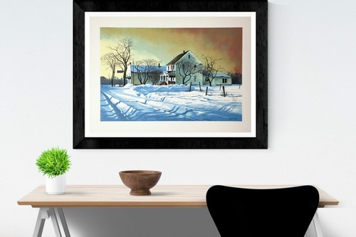 Robert Addison (American) Country Store 1977 Signed Lithograph Print - Picture 4 of 4