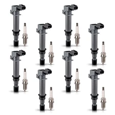 8X Ignition Coils & 8X Spark Plugs for Jeep Commander 2006-2007 4.7L V8 UF270