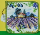 michel design works Campagna Potholder  NWT provence lavender olive tuscan~rare