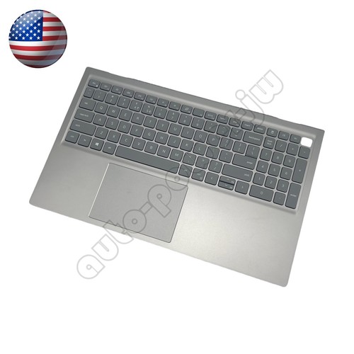 For Dell Inspiron 15 Pro 5510 5515 Palmrest Backlit Keyboard Touchpad 06P0TG