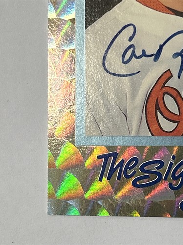 1992 Donruss Elite The Signature Series Cal Ripken Jr Pack zertifiziert Auto/5000 - Bild 2 von 12