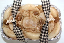 Best Seller  BAKED APPLES Scented Handmade Bakery Apple Slice Loaf Candle