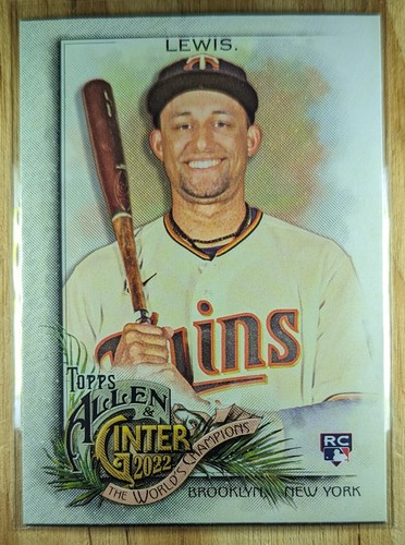 2022 Royce Lewis RC Topps Allen & Ginter MLB Rookie Card Minnesota Twins - Picture 1 of 2
