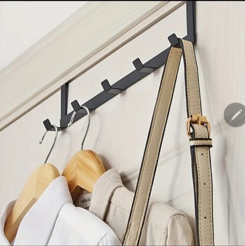 Multi-Purpose Back Door Hook: Organize Keys, Clothes, and Towels Effortlessly - Picture 2 of 5