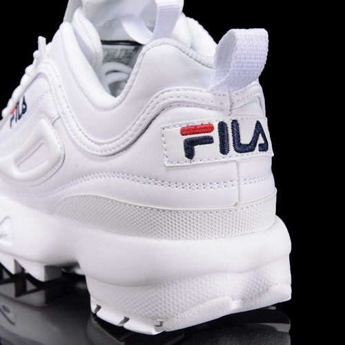 FILA Disruptor II 2 White Authentic Shoes Unisex Size US 4-11 FS1HTA1071X_WWT - Bild 2 von 12