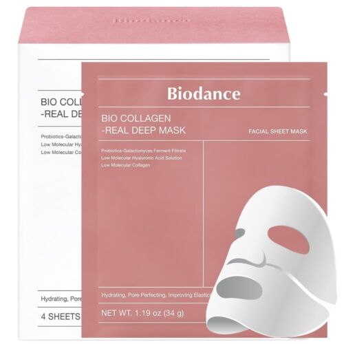 Hydrating Hydrogel Mask - Bio-Collagen Pore Minimizing & Elasticity Boosting - Picture 3 of 11