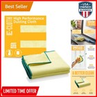 New ListingMicrofiber Dusting Cloth 2 Pack Reusable Cleaning Supplies for Housekeeping