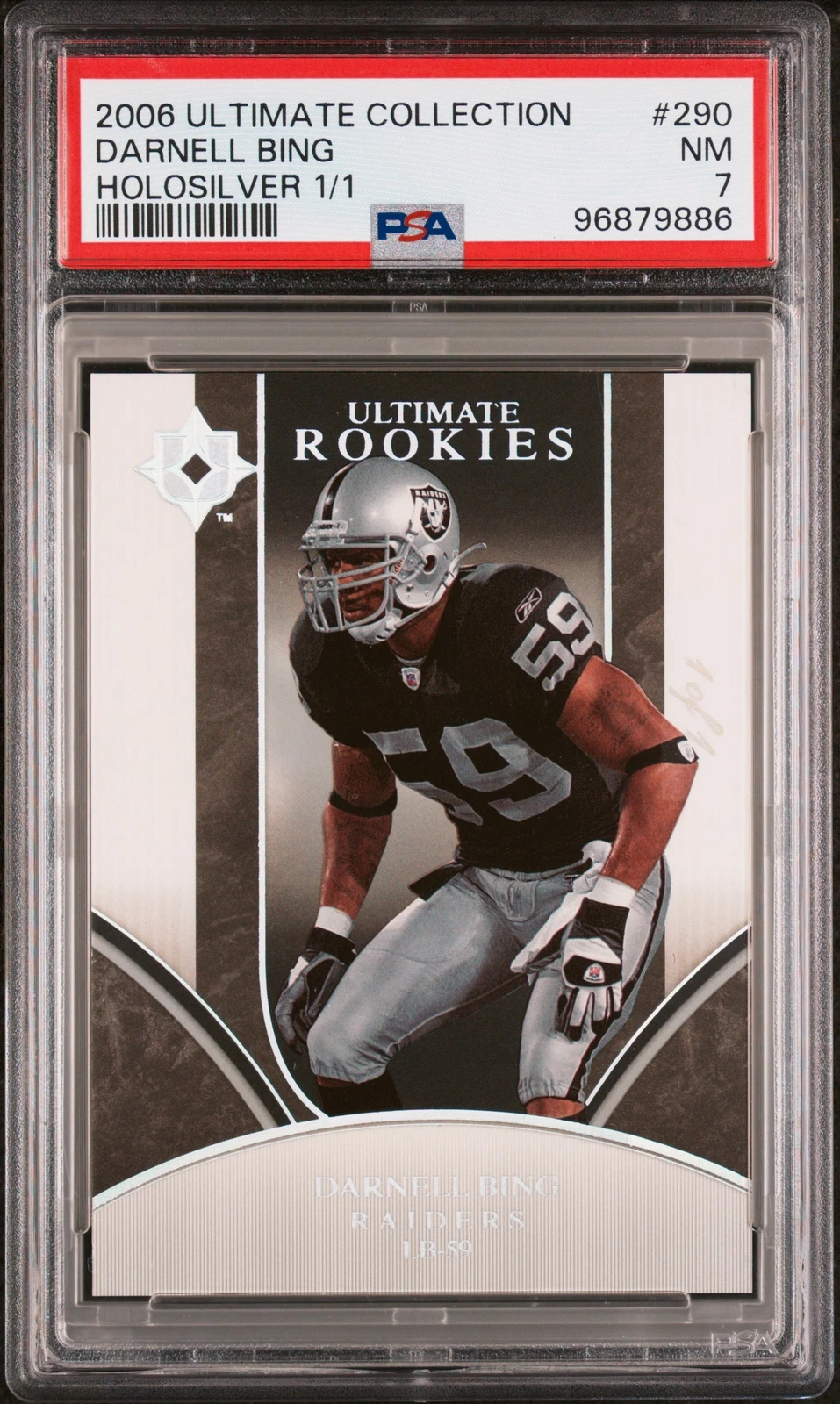 Darnell Bing Ultimate Collection #290 Holosilver 1/1