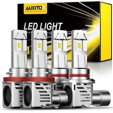 AUXITO 9005 H11 Bulbs Combo, 9005/HB-3 and H11/H8/H9 Fog Light Replacement, 6...